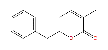 2-Phenylethyl (Z)-2-methyl-2-butenoate